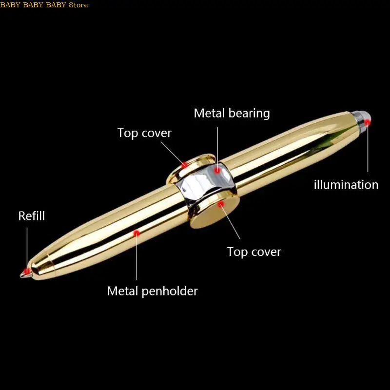 

Q81A 4 Toy Toy Led Spinner ручка против SLIP High Speed Otary Togity Игрушка для W/ мигает взрослые взрослые взрослые