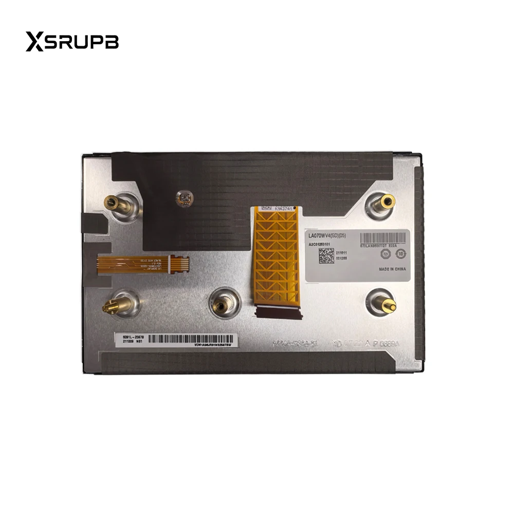New Original LCD 7inch Display LA070WV4 SD03 SD04 SD05 for Peugeot RT6 2013 Citroen Car Navigation GPS Screen