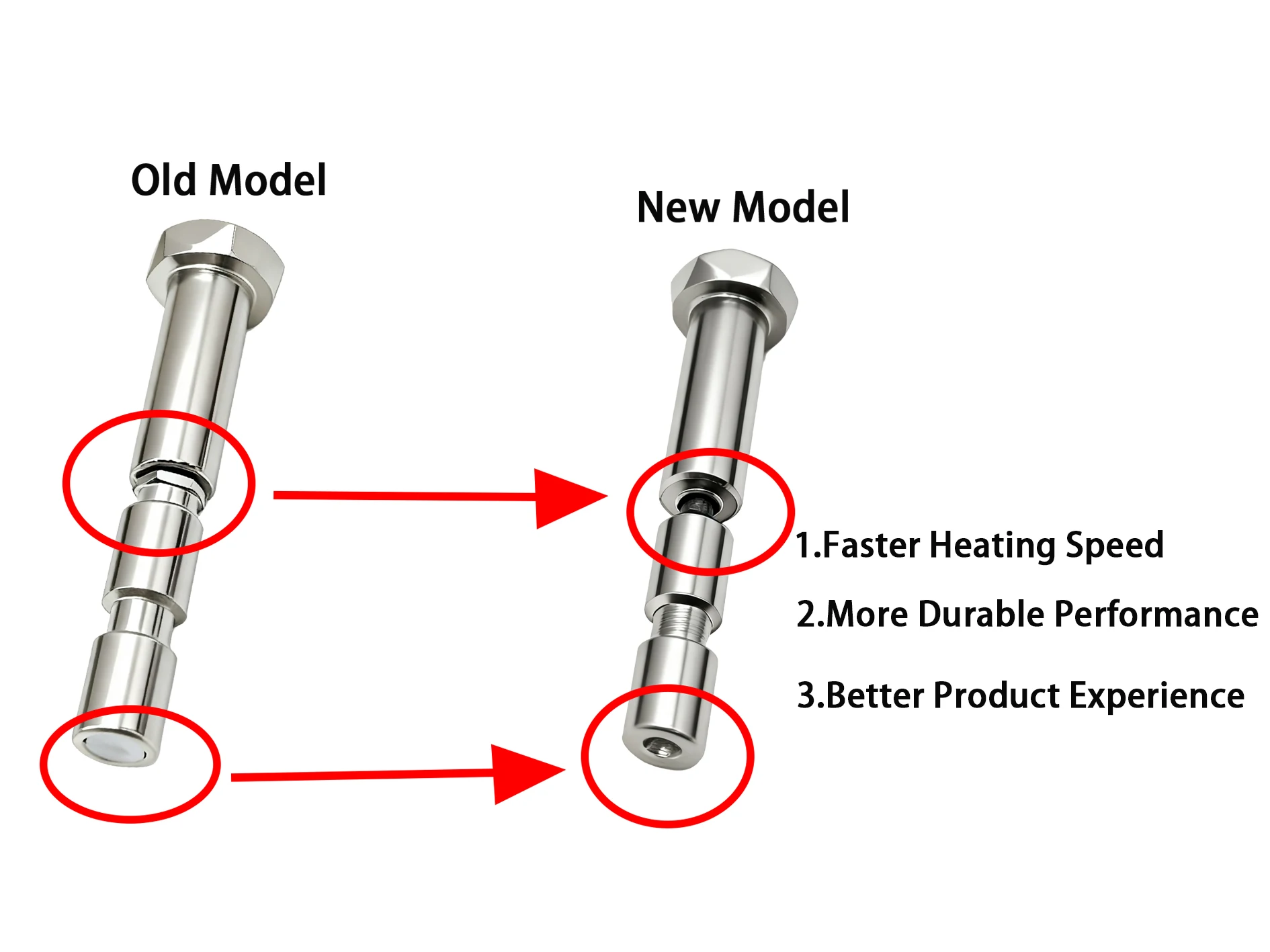 

Обновленное сопло для Anycubic Kobra 3 Max — комбинированное сопло Hotend, сменные сопла 0,25 0,4 0,6 0,8 мм