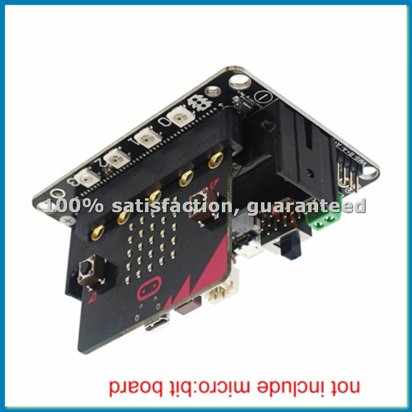 

Плата расширения для MICROBIT, адаптерная плата для Microbit, программируемый робот-автомобиль, расширение для самостоятельной сборки, Python-ABWY