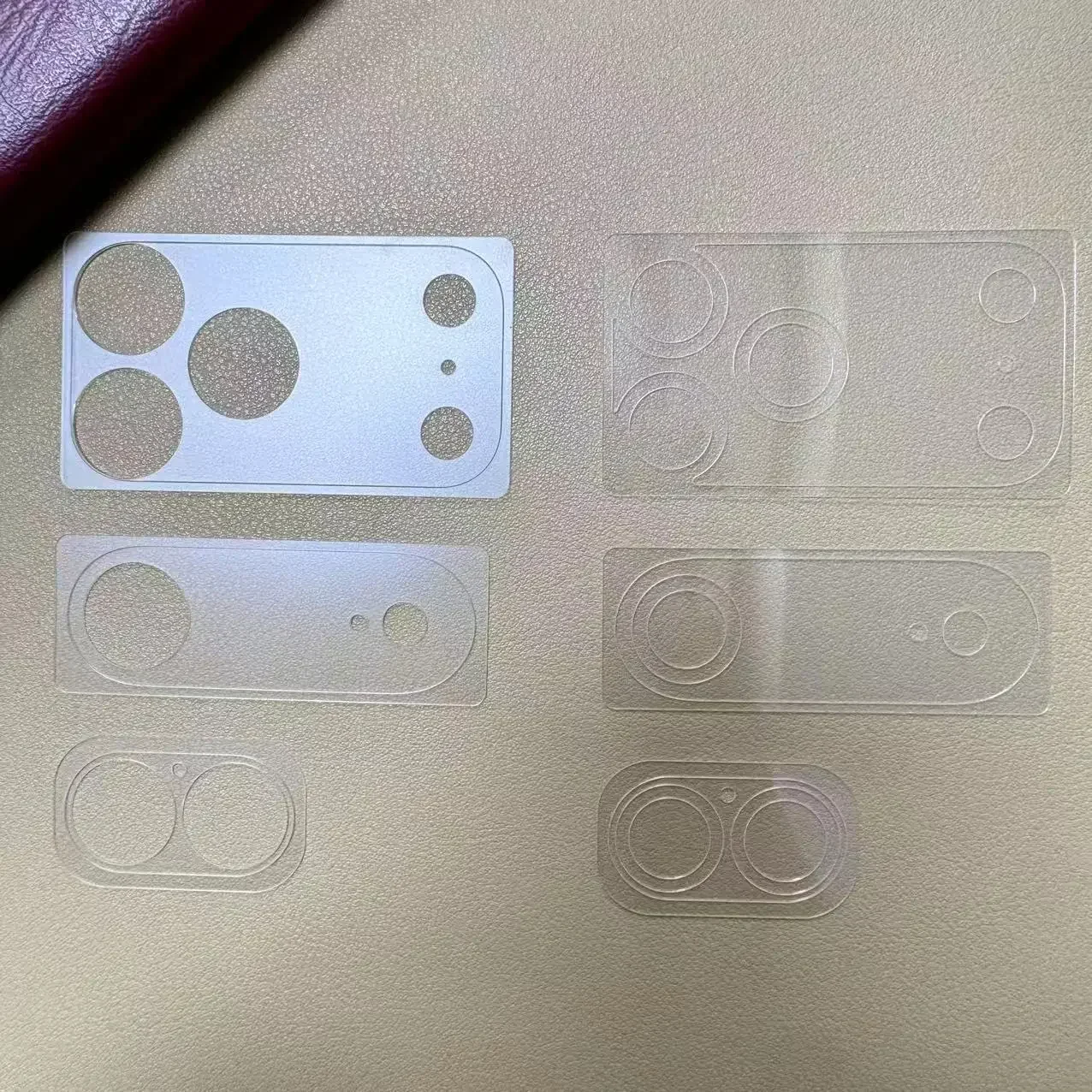 1-5PCS Matte Camera Protector for IPhone 17 Pro Max 17pro Air Back Lens Glass Protective Cap for Iphone 17pro