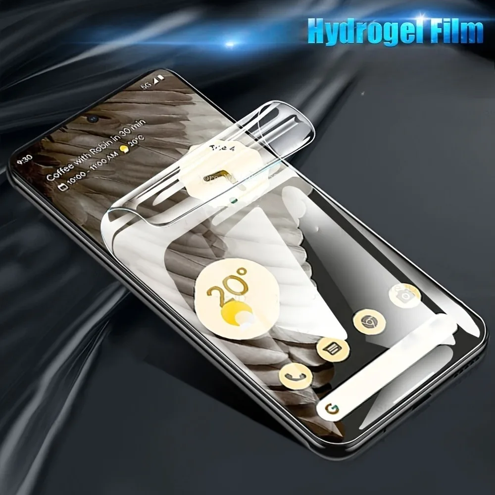 4 Stück HD-Hydrogel-Folie (kein Glas) für Nothing Phone 2a, 2a Plus, 3a Pro, 3a Lite, Displayschutzfolie für Nothing Phone 3, 2 Serie – Detail 2