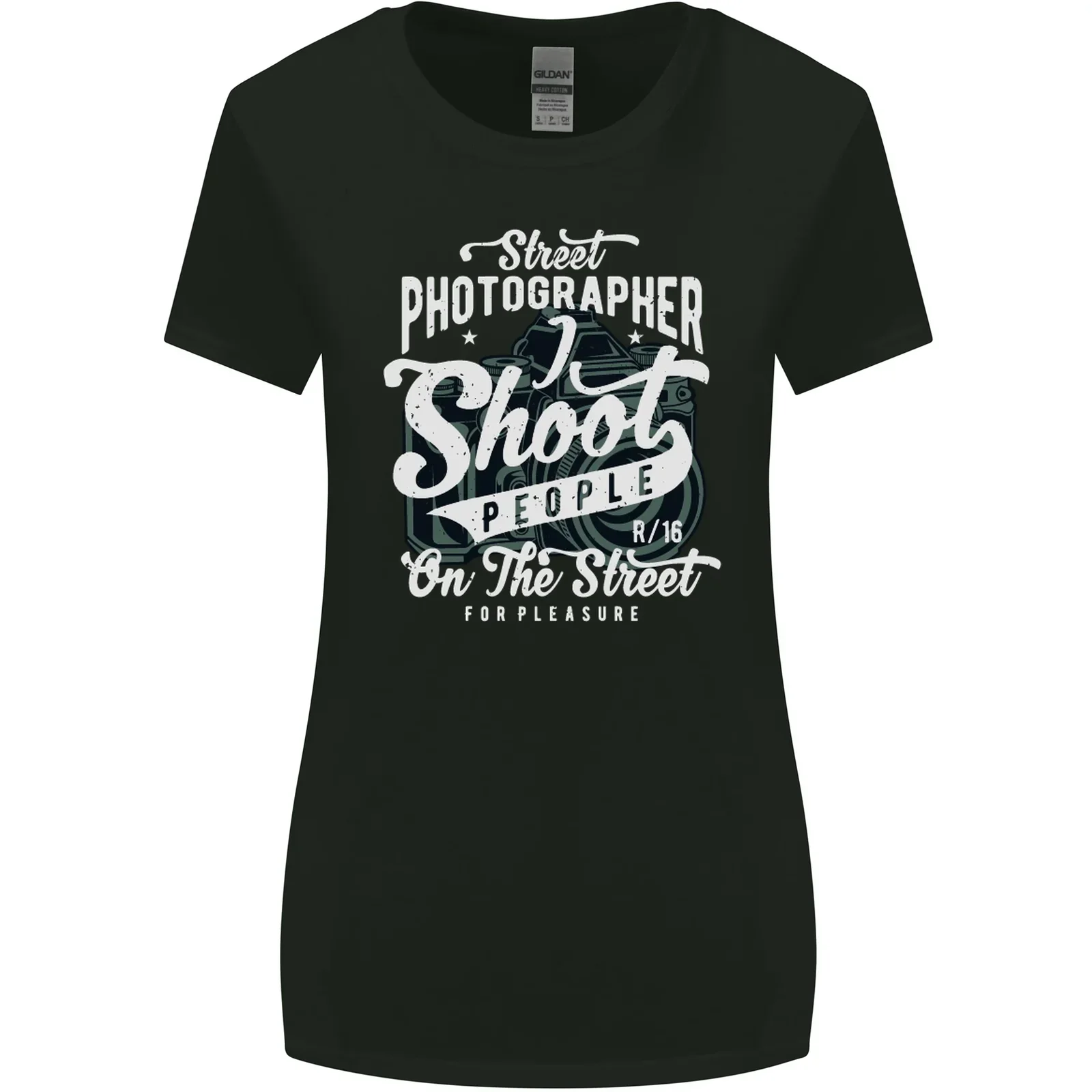 Street Photographer Photography Funny Womens Wider Cut T-Shirt