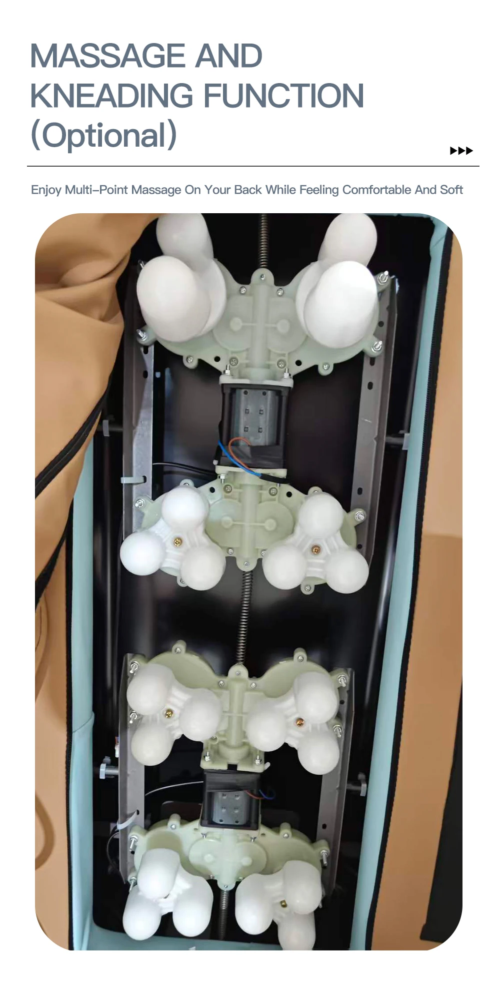 Elektrischer Pediküre-Spa-Stuhl mit LED-Licht, Fußwanne, Rückenmassage, PU-Leder, Salon-Fußbad-Sofa für Nagelstudios – Detail 9