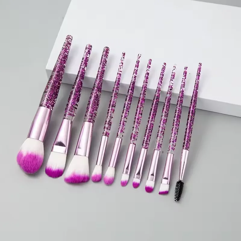 10PCS Makeup Brush Set Professional Super soft detail brush Blush Brush Foundation Concealer Eyeshadow Brush Lady Beauty Tool