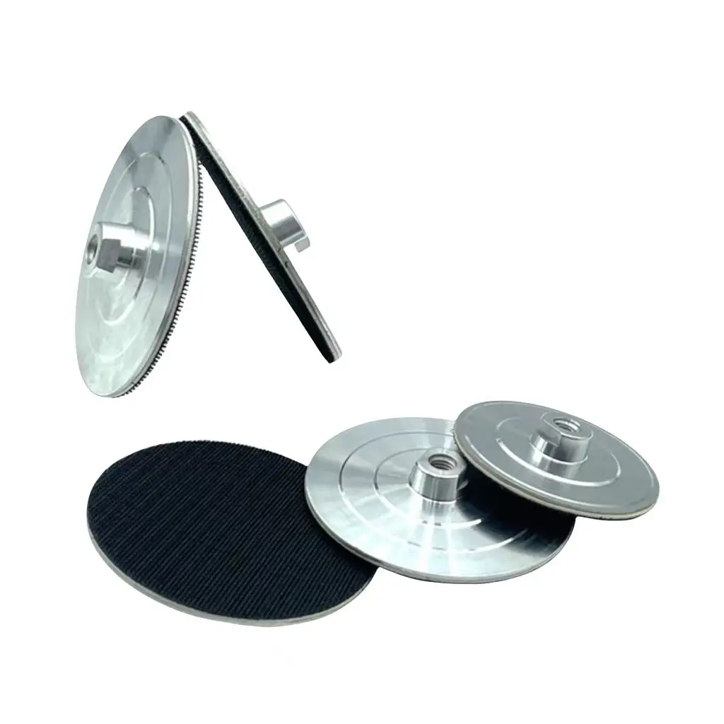 100mm Backer Backing Holder, Diamond Polishing Pads, Aluminum Base Pads, 4