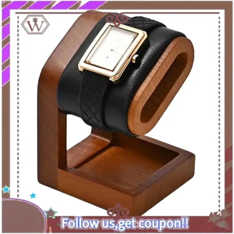 A95D-Wooden Jewelry Organizer Bracelet Watch Display Stand Jewelry Storage Holder Watch Rack Watch Display Props