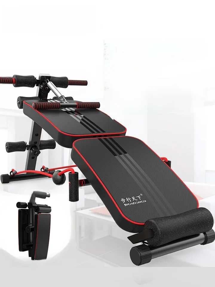 home-fitness-equipment-abdominal-muscle-training-auxiliary-exercise-multi-function-training-folding-abdominal-board