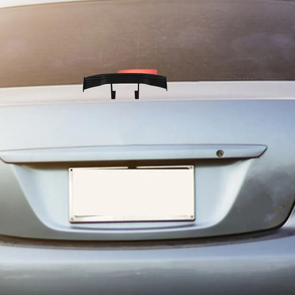

2Pcs Universal Mini Car Rear Trunk Spoilers No Drilling Required Stylish Small Auto Tail Wings Car Exterior Decoration