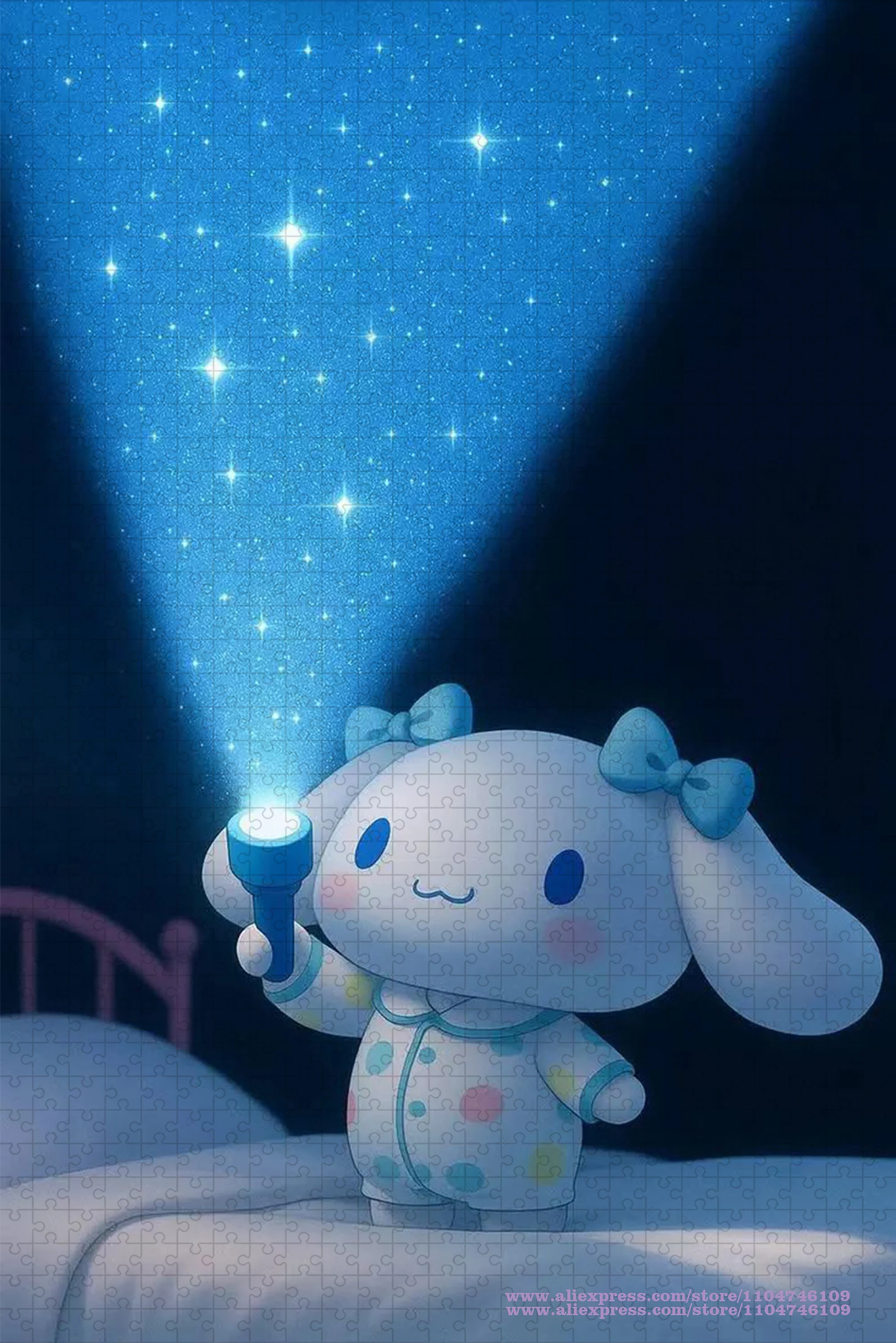 Sanrio Cinnamoroll 퍼즐 퍼즐 108/200/300/500/1000/1500Pcs 퍼즐 애니메이션 캐릭터 Charmander 퍼즐 지능 게임 완구