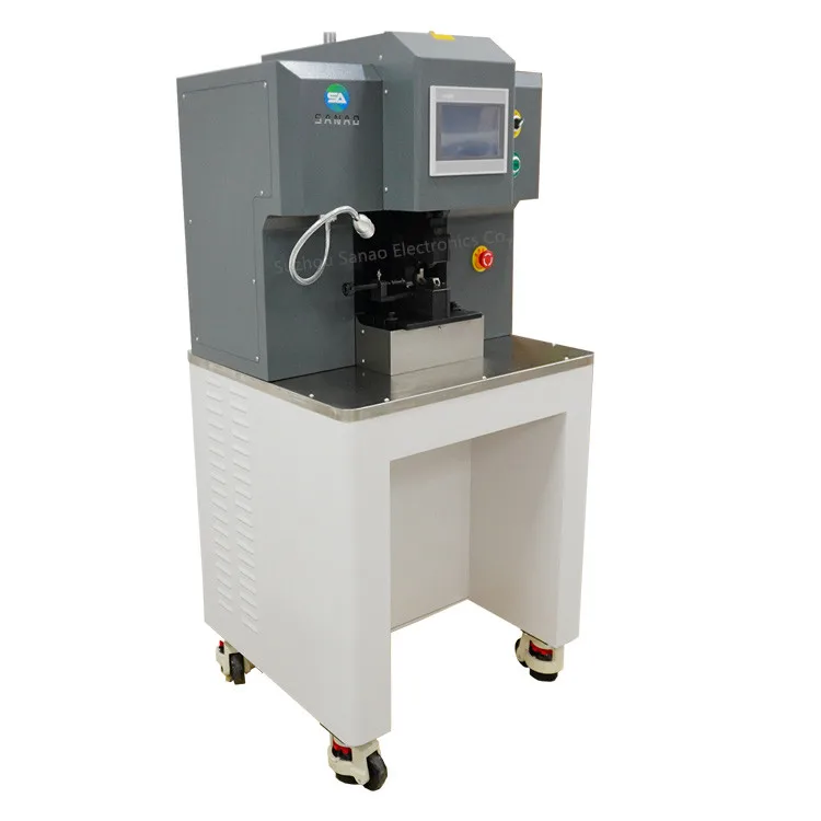 Servo Motor Large Tubular Hexagon Lug Terminal Crimping Machine Semi-automatic Wire Crimping Machine for Cable