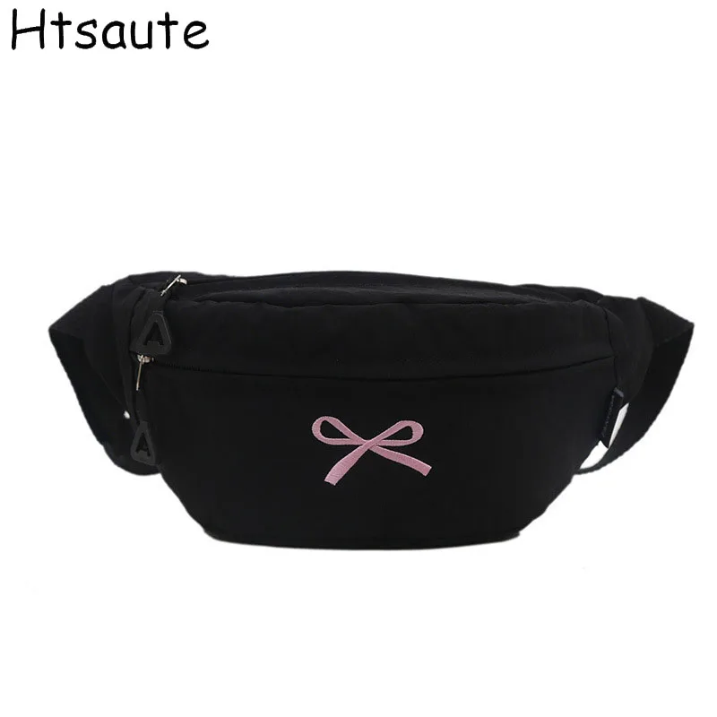 Women Waist Fanny Pack Belt Sling Chest Bags Travel Multi-Pocket Fashion Sports Canvas  Male Pouch Purse Bum Hip Bags New bolasa