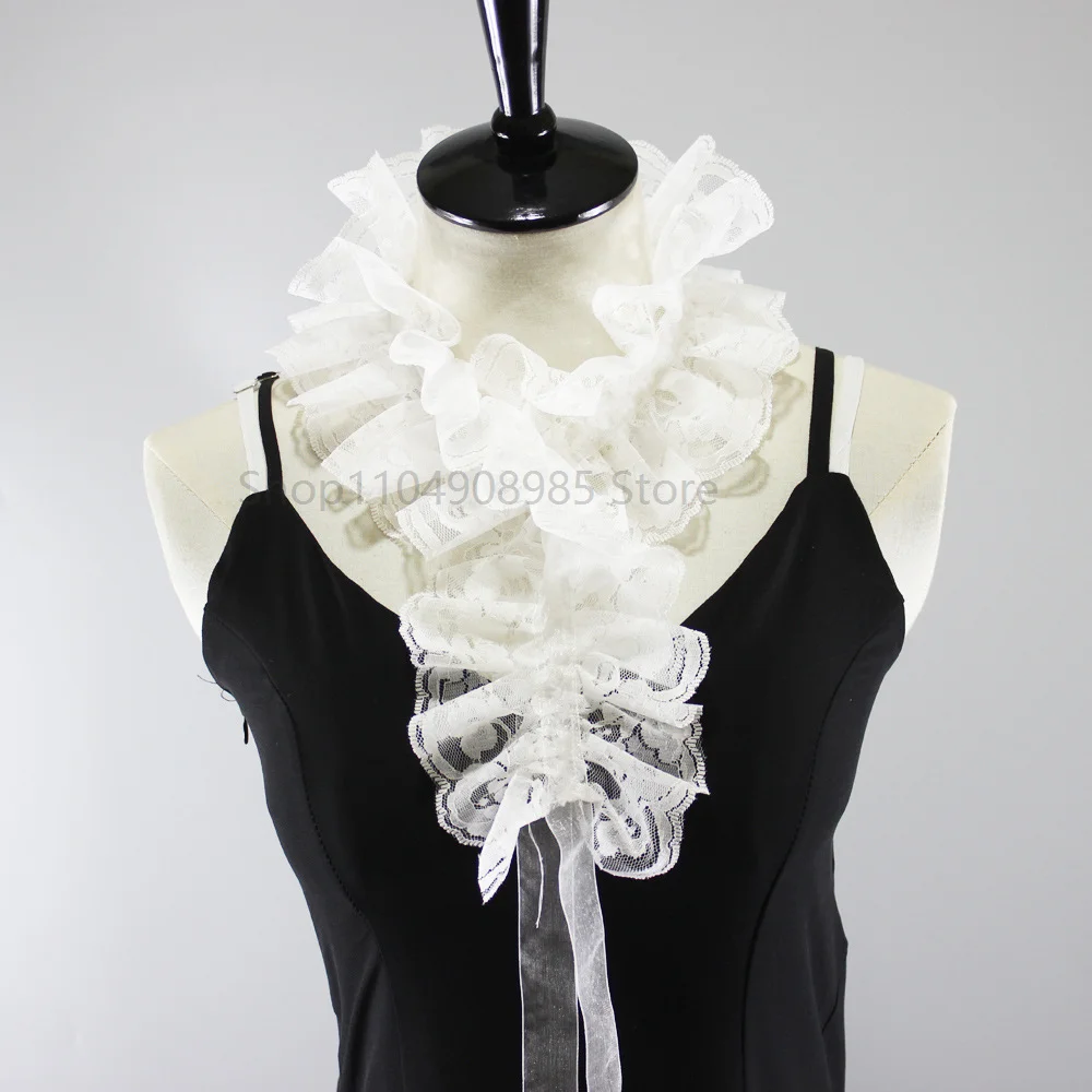

Lace fake collar Victorian vintage trim collar for Shirt or Dress Lapel Shawl for Lady Girl Choker 2025