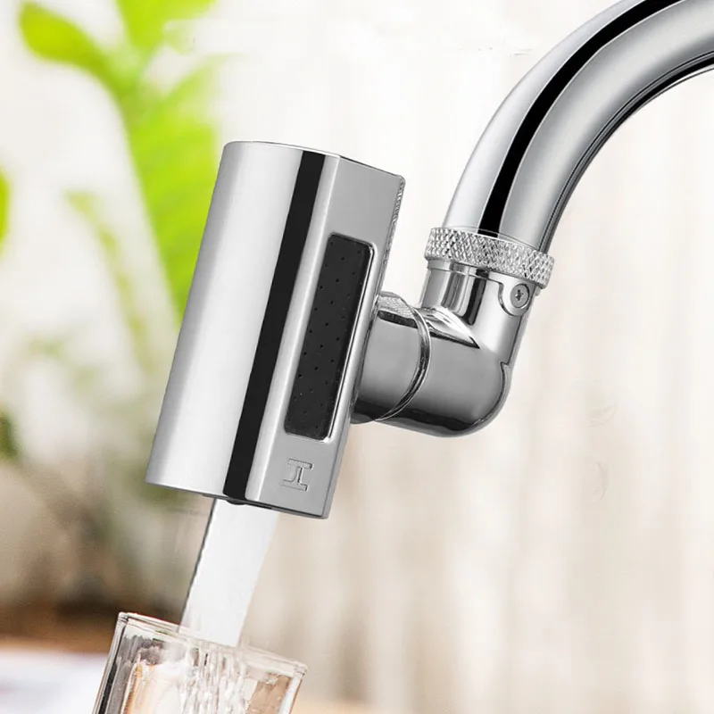 Multifunctional Faucet Nozzle Shower Connector Kitchen Sink Waterfall Faucet 4 Mode Water Outlet Universal Water Tap Extend