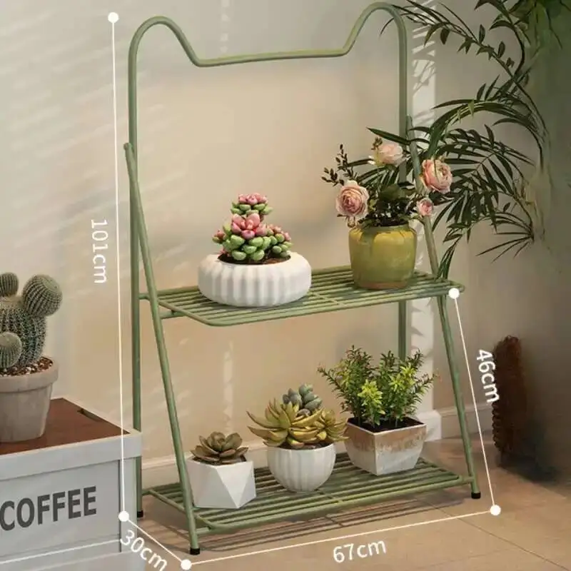 

Stand Organizer Simple Party Aesthetics Flower Tiered Universal Outdoor Art Flowers Stand Design Planten Rek Balcony Furniture