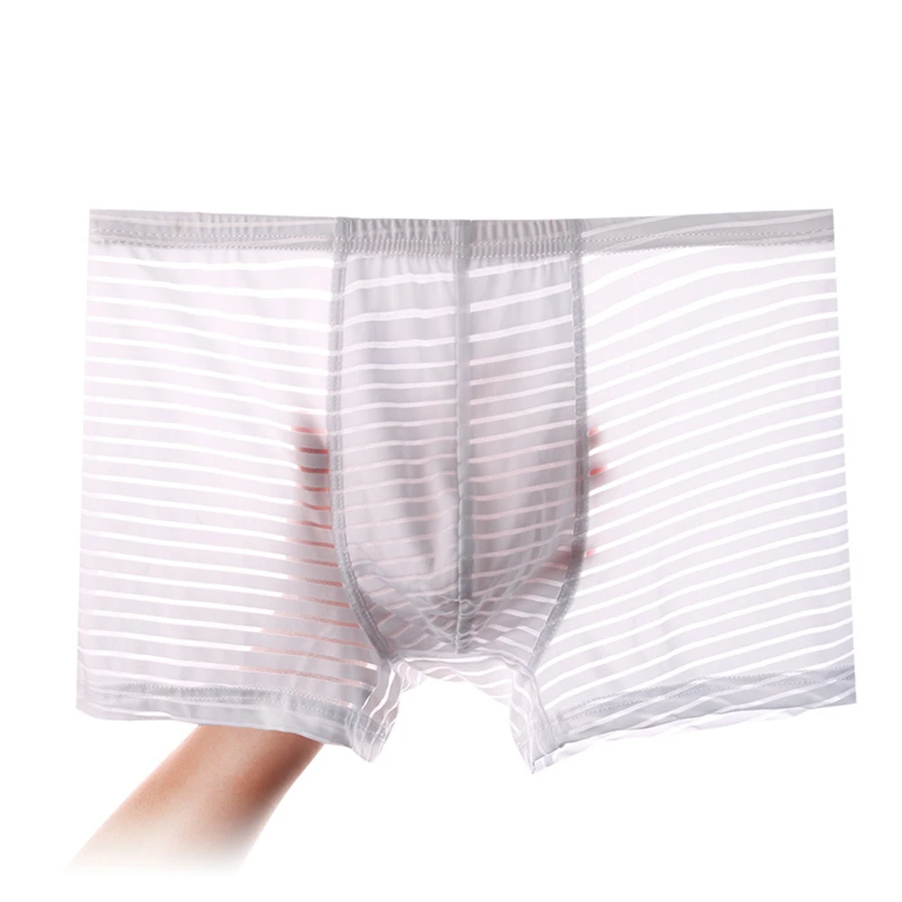 

Breathable Underpants Men Underwear For Sports For Everyday Use 93 Polyester Solid Color Brand New Pouch Design
