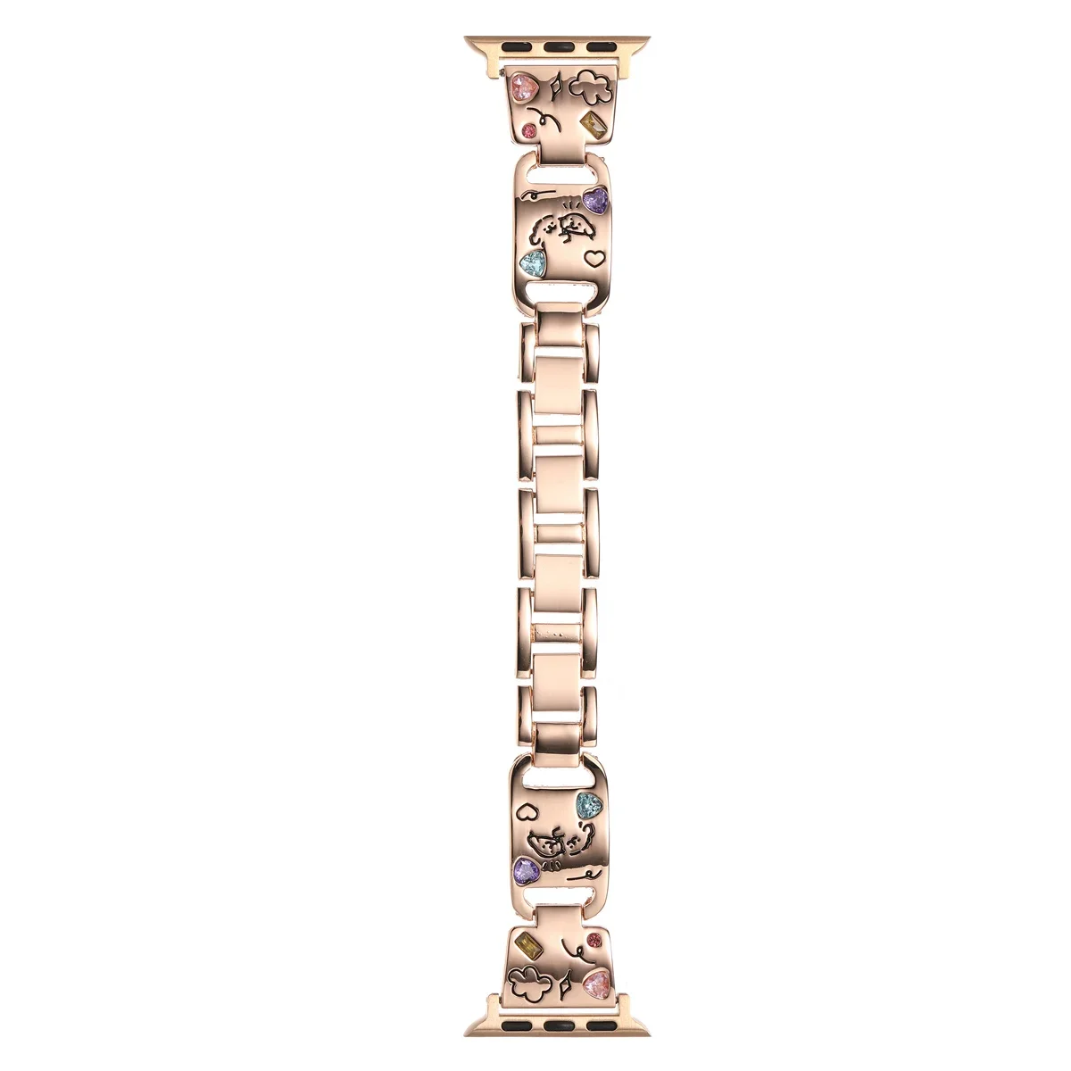 Watch Band Fir iWatch 42/44/45/46/49mm 38/40/41mm Metal Fashion Watch Band Fir Watch Serie Ultra2 Serie 10/9/8/7/6/5/4/3/2/1_voghion.com