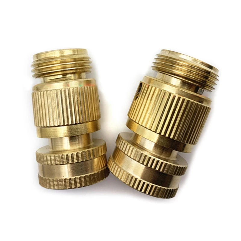 

Brass Hose Connector Water Hose Adapter Garden Hose Fitting Adapter Connector