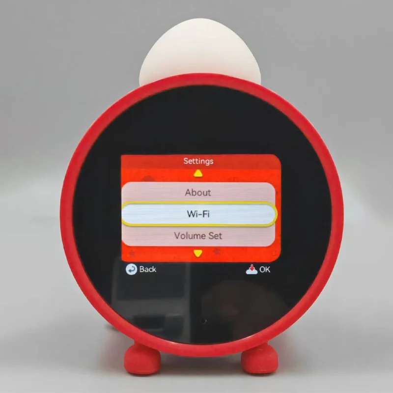 Nuovo sveglia divertente elettronica intelligente AI con testa a fungo divertente con sveglia dialogo Q&A regalo multilingue