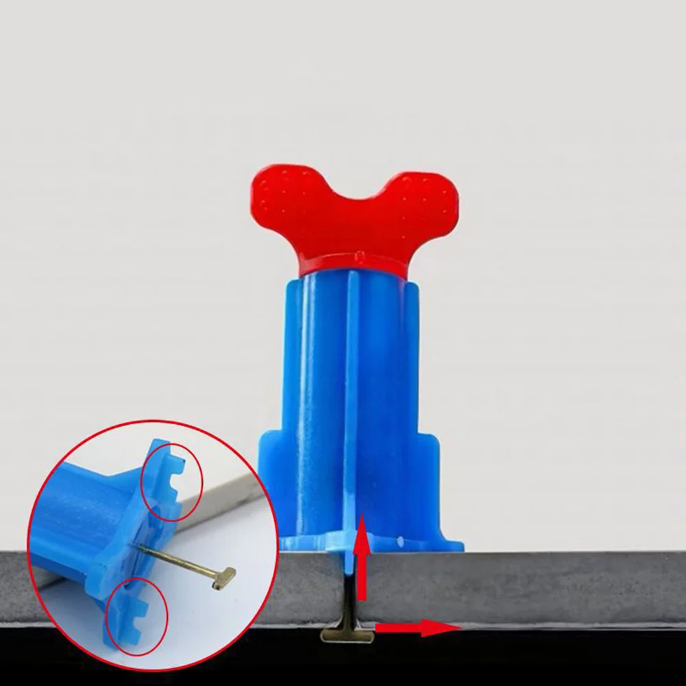 20/40 Buah Sistem Perataan Ubin Alat Ubin Dapat Digunakan Kembali Alat Konstruksi Dinding Keramik Datar Perata Instalasi Ubin