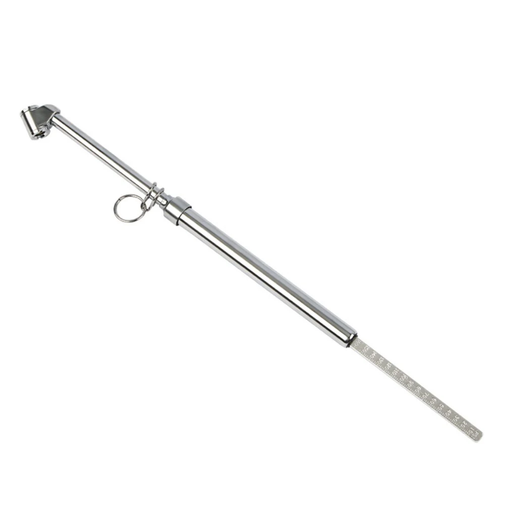 Heavy Duty Tire Pressure Gauge Dual Head Zinc For Alloy Accurate Reading for Vehicles Including ATVs and Bikes
