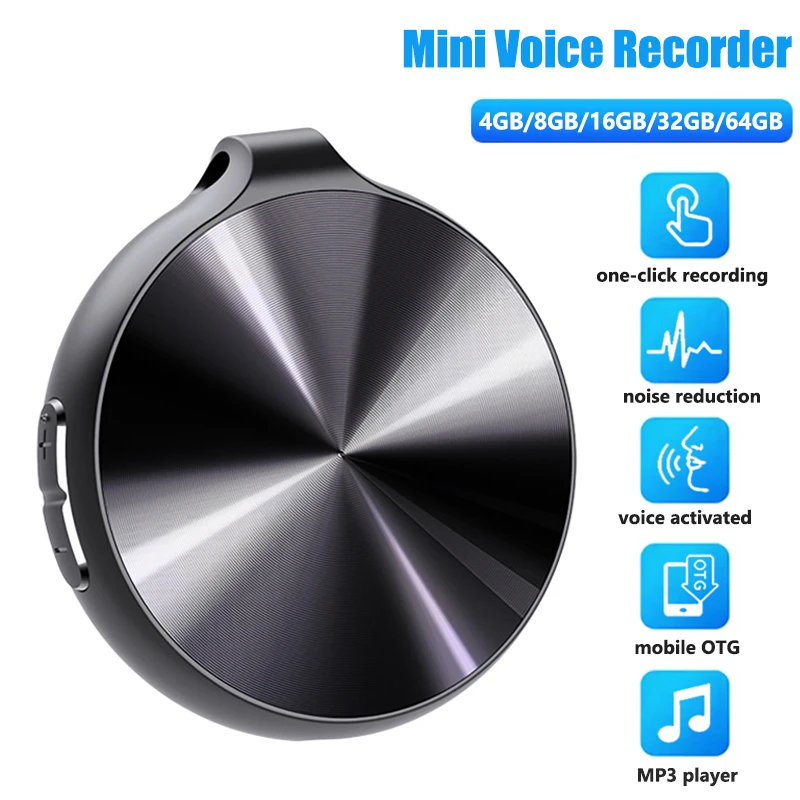 64GB Mini Voice Rec…