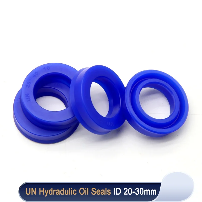 

Hydraulic Seal UN Radial Shaft (IDxODxTHK), ID 20-30mm Polyurethane Piston Shaft Piston Rod PU Single Lip U Cup Oil Seals