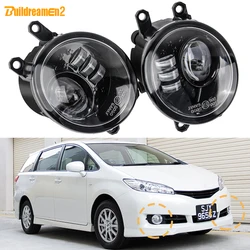 2 X 30W Upgrade Car LED Fog Light DRL Driving Lamp H11 For Toyota Wish (AE20) 2/II 2009 2010 2011 2012 2013 2014 2015 2016 2017