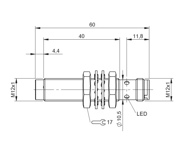 BESM12MF1-PSC10F-S04G Sensor BES02WR