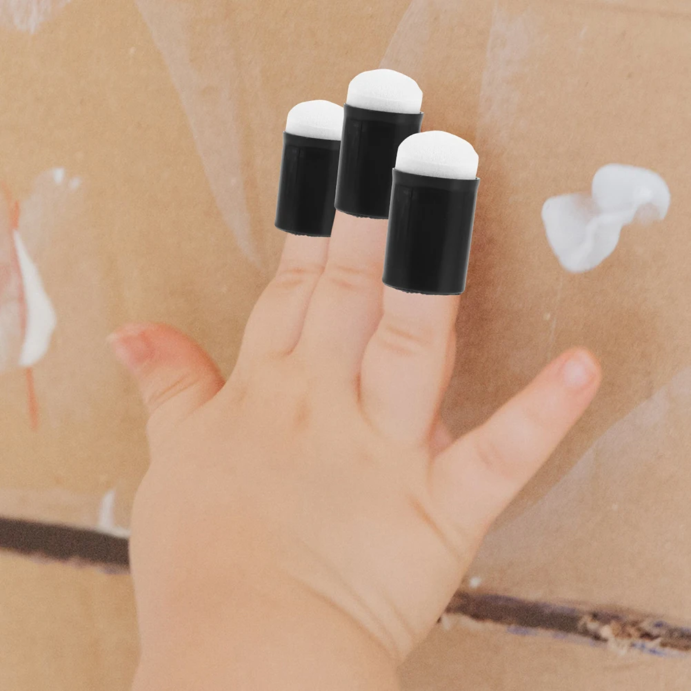 

15 Pcs Finger Drawing Tools Paint Sponges for Kids Mix Portable Dauber Painting Plastic Craft