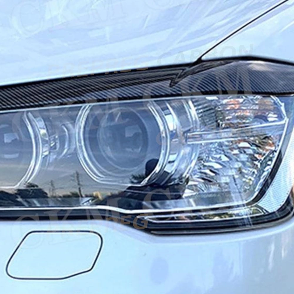 

Накладки на фары (реснички) из карбона для BMW X3 X4 F25 F26 2014-2017