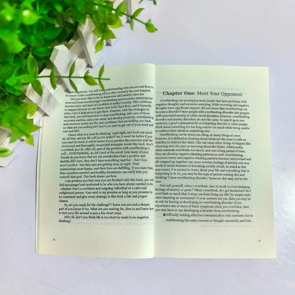 Bview Art One Livro de autogestão da versão em inglês: controla sua mente e domine seus sentimentos