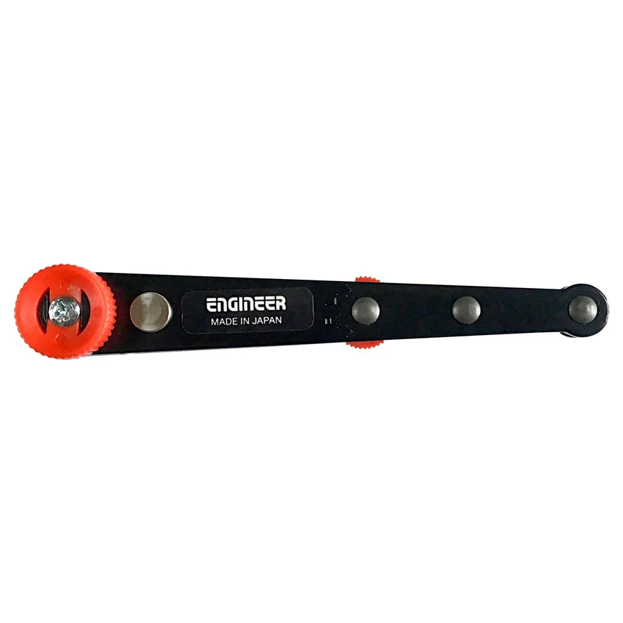 ENGINEER Twin Screwdriver Set Elbow Flat Head Wrench Driver Mini Ratcheting Wrench DR-05 DR-06 DR-07 DR-55 DR-56