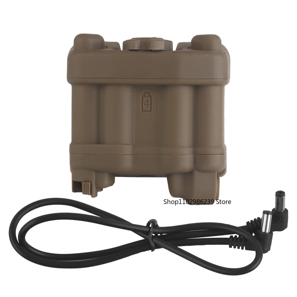 التكتيكية NVG AN/PVS-31 علبة البطارية دمية نموذج الصيد اطلاق النار سريع الادسنس خوذة اكسسوارات الدعائم الزخرفية لا وظيفة