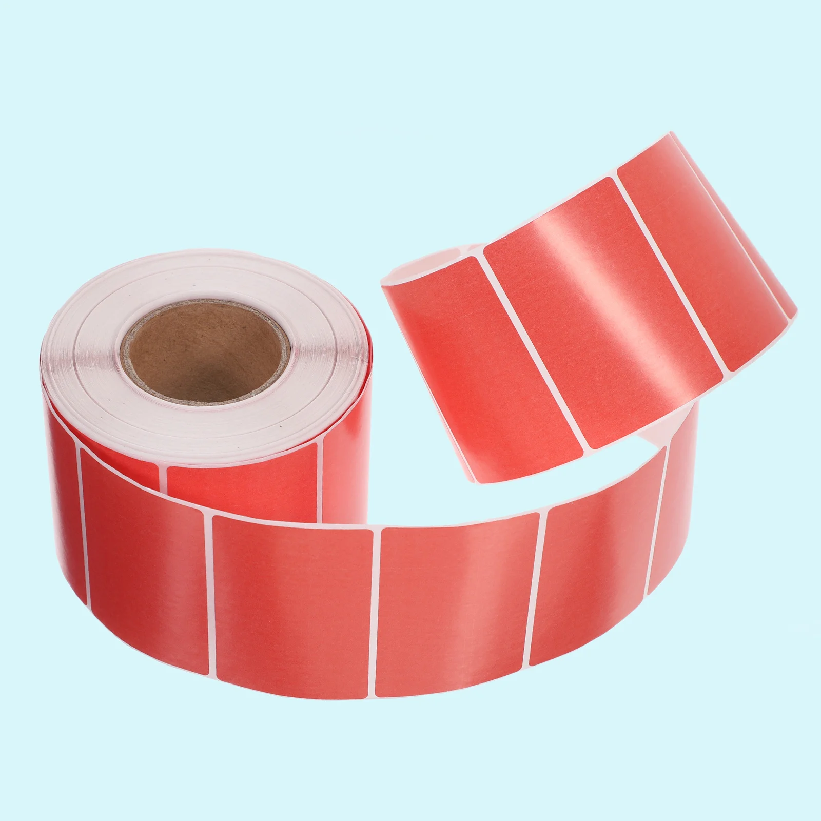 Colorful Thermal Sticker Paper Waterproof Blank Labels For Office Kitchen Milk Tea Shop Folder Label Organizer Self