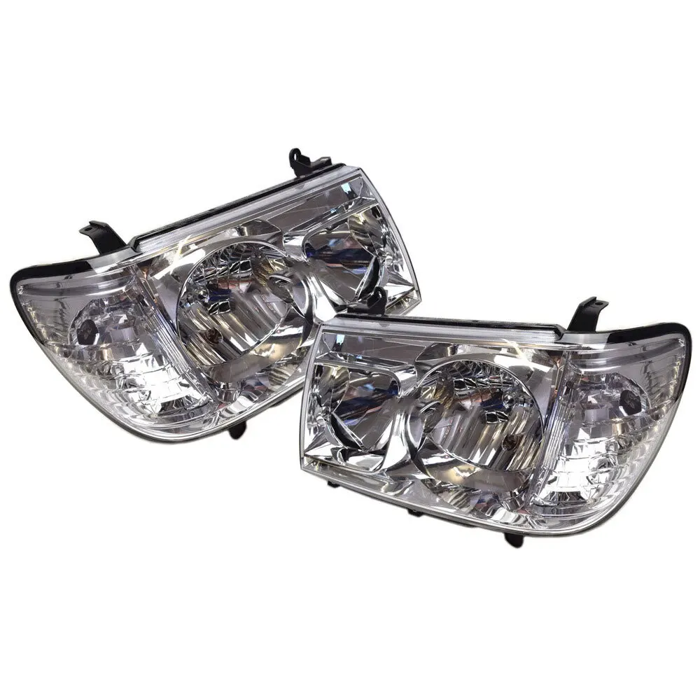 1 Pair Car Headlights For Toyota LAND Cruiser 100 98-07 White Automobile Headlamp 81130-60A90 81170-60A80 81130-60C80