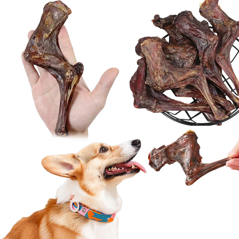 Pet Snacks Dry Pure Meat Lamb Leg Dog Snacks Chewy Molar Teeth Cleaning Bone Training Reward Dog Snacks Interactive Game Snacks