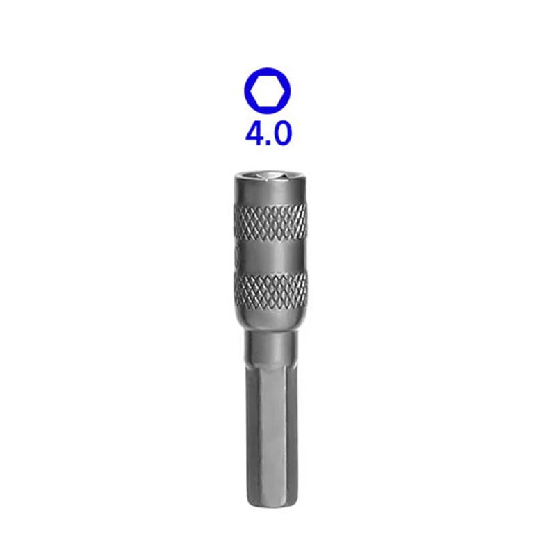 2.5mm 3mm 3.5mm 4mm 4.5mm 5mm 5.5mm 6 Points Hex Socket  H4 Hexagon Shank Nut Driver Part for Car Repairing