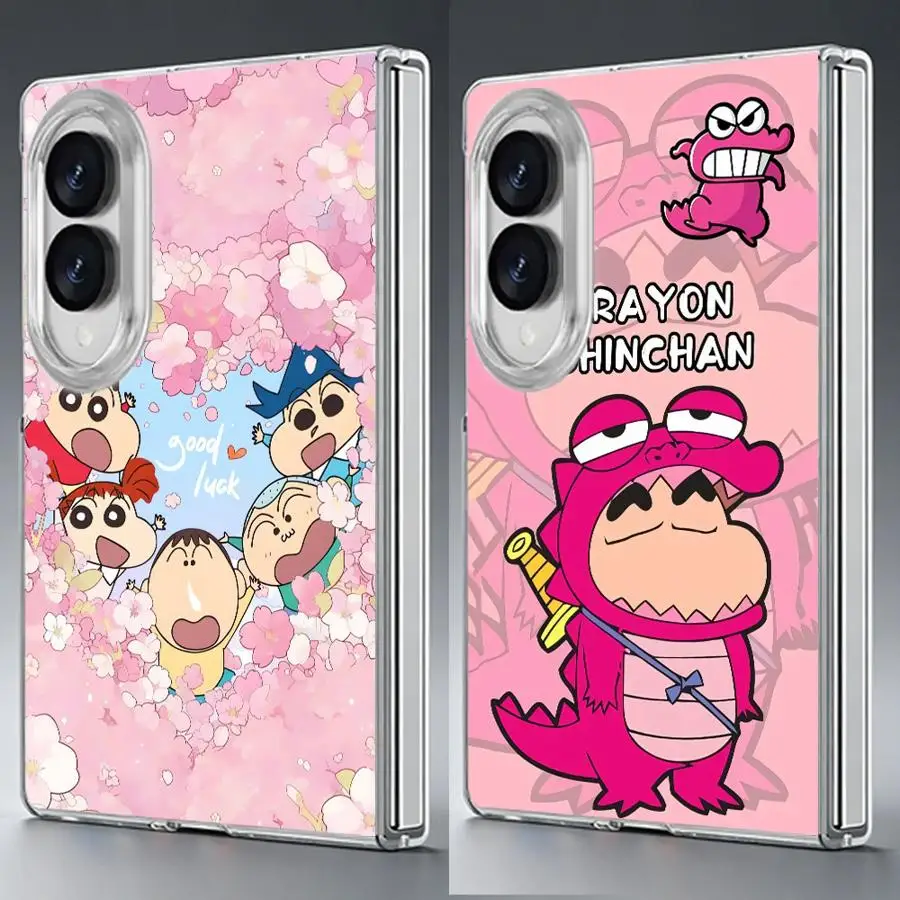 C-Crayon S-ShinChan Phone Capa Case for Samsung Galaxy ZFold8 Ultra Z Fold8 Wide Z Fold 8