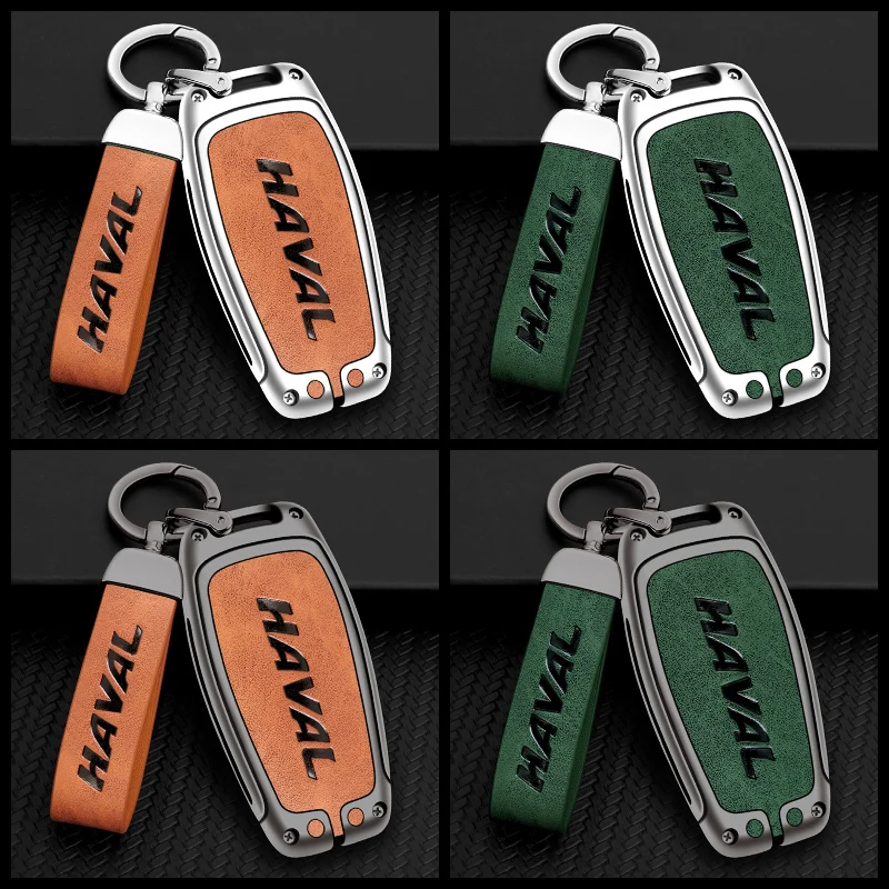 Car Key Fob Cover Case Protect Shell Holder Set For Haval H6 Dargo M6 H9 H6S F7 F7X Jolion X DOG XY H2 H3 H5 H7 H8 M4 F7H H2S