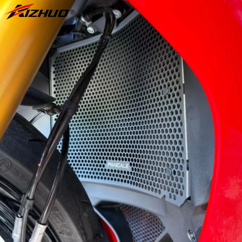 For Ducati Panigale V2 V2S 2025 2026 2027 2028 Motorcycle Radiator Guard Grille Cover Protector Water Tank Protection Accessory