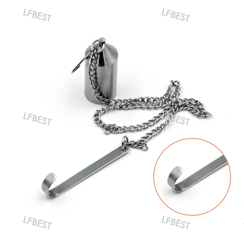 Stainless Steel Eye Bag Self-Service Hook Cosmetic Plastic Eyelid Hook Double Eyelid Surgery Nasal Eye Hook Tool