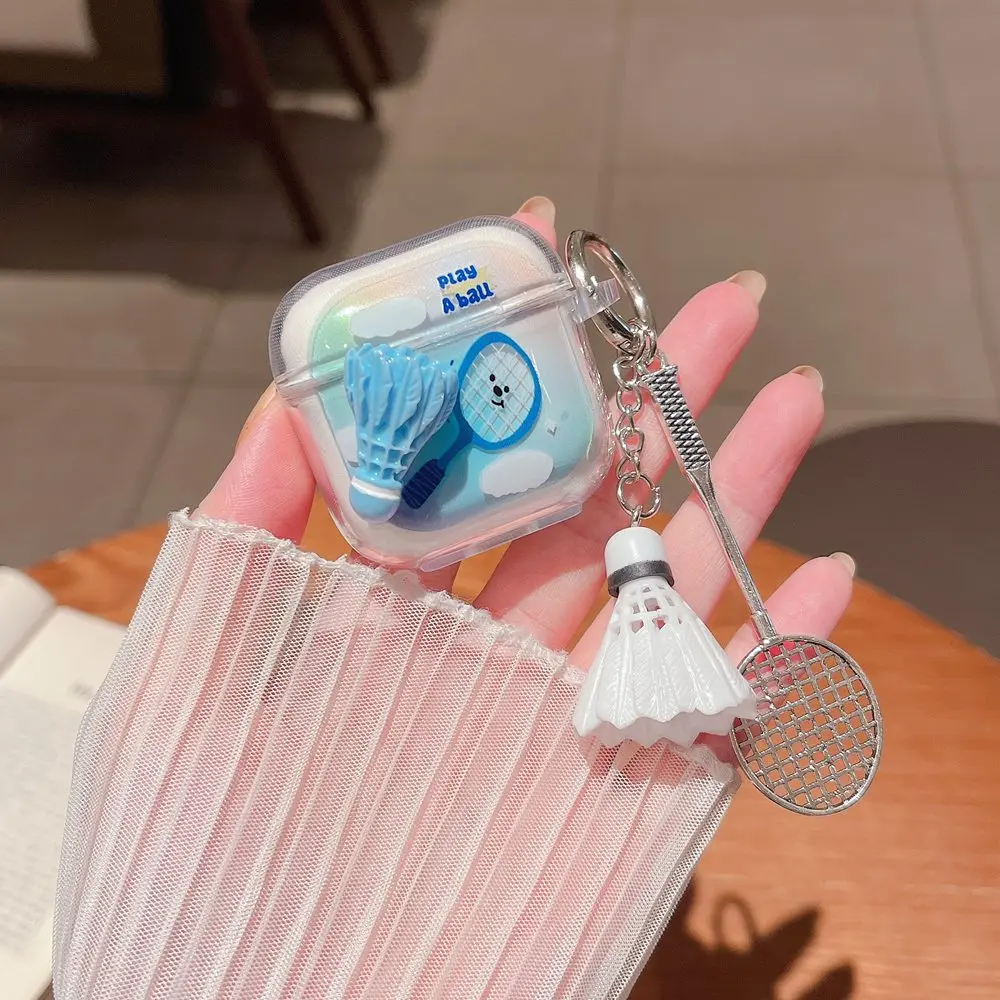 Case For TWS Pro4 Air Pro4 Soft Cartoon Earphone Case Bluetooth Headset Protective Cover With Keychain For Redmi Buds 6Play Box