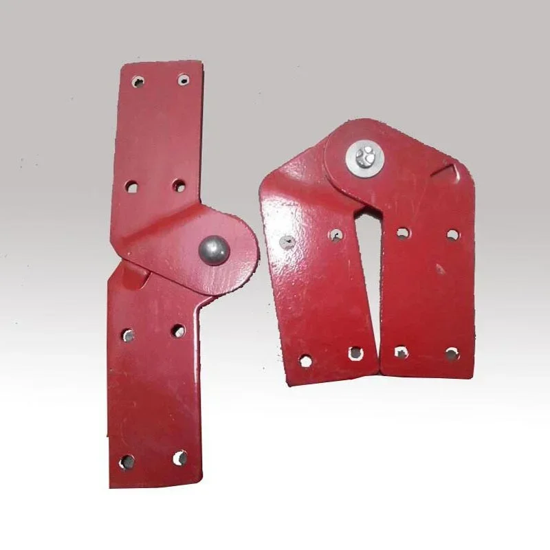 Échelle droite pliante en aluminium, échelle à chevrons, connecteur de tête d\'Li-, accessoires de quincaillerie, fer, rapide, orable, 2 pièces