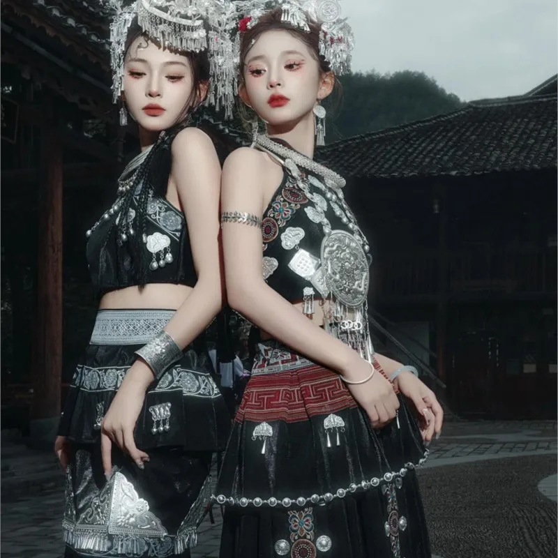 

Ethnic dress female style cheongsam fishtail set travel photography dance costume
