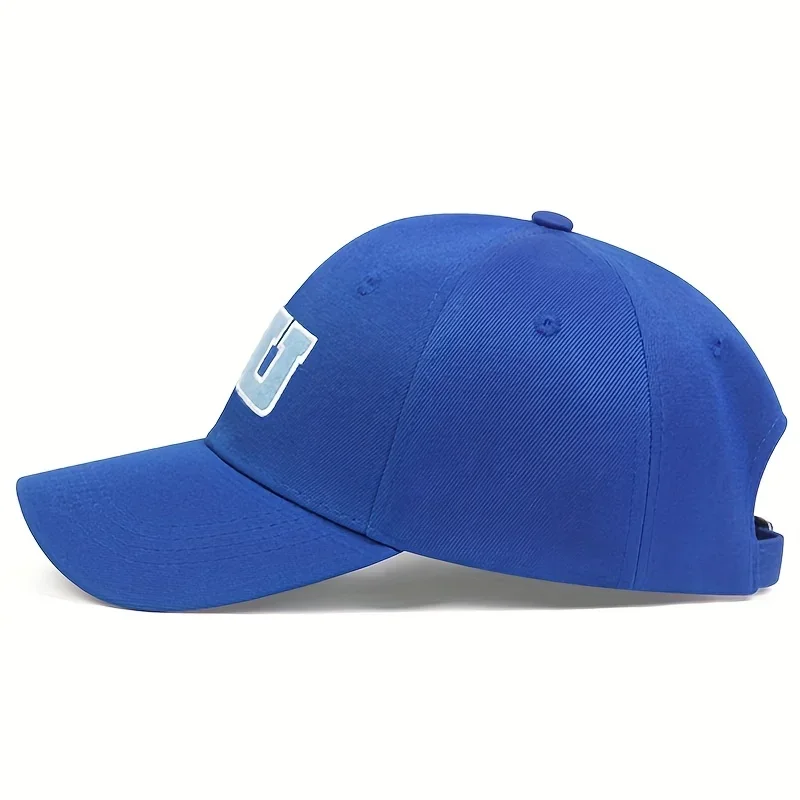 Fashion Men Baseball Cap Monsters University MU Letters Embroidery Caps Blue Hat Sun Hats snapback hats