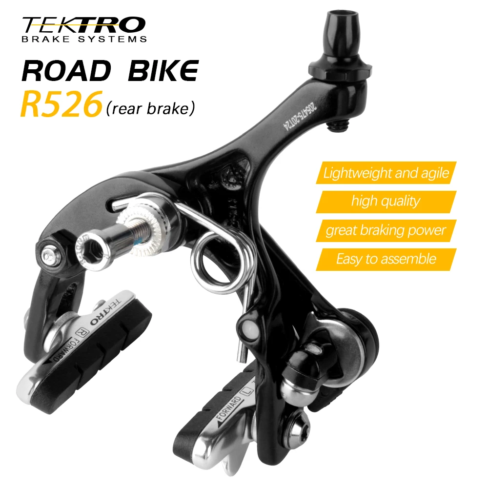 Tektro Road Bike Rim Brake Folding Bike Aluminum Alloy Rim Brake Caliper 25C 28C Speed Bicycle V Brake for Shimano R7000 Parts