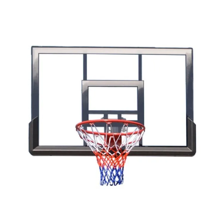 

Factory Supply Indoor/Outdoor Wall-Mounted Basketball Hoop with Gradient Colour Basketball Board for Soccer Fans