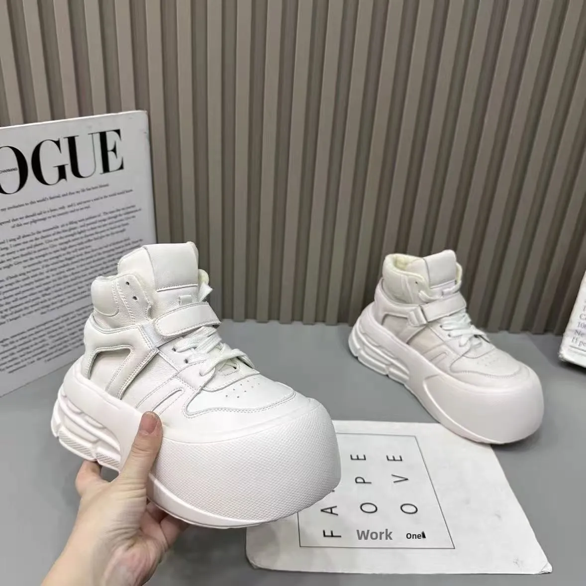 

Women's Casual High Top oes Plu Lined Thi Bot Bread Sle Big Head Flat oes Versatile Fall 2025 Cross Tie Knotted