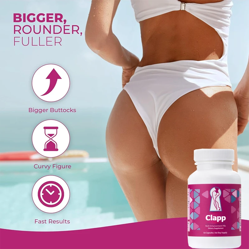 Butt Booster - containing macagan extract and fenugreek extract - 60 capsules